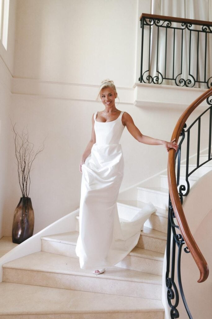 second dresses from influencer brides