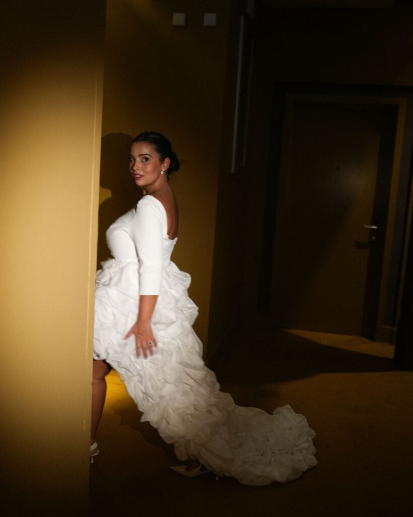 second dresses from influencer brides