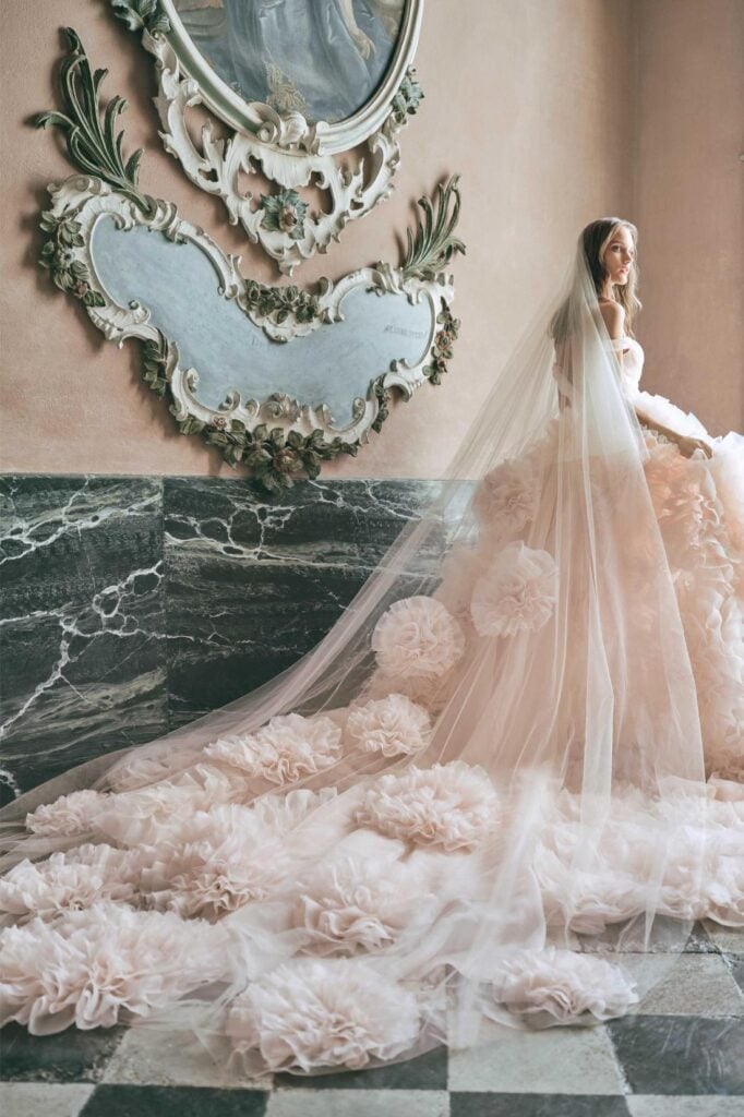 glinda-inspired wedding gowns
