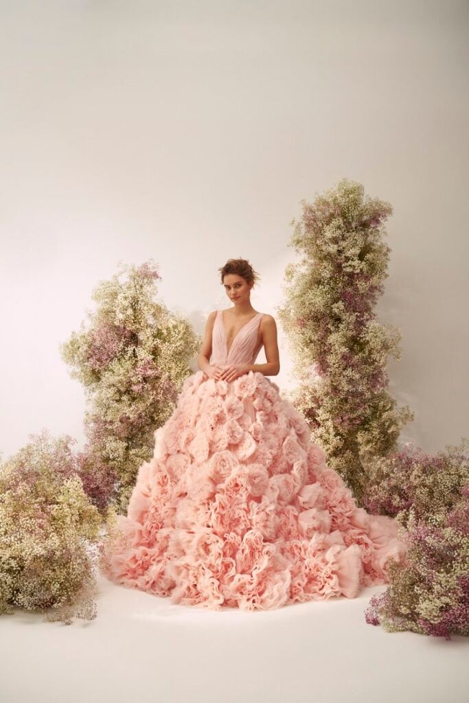 glinda-inspired wedding gowns