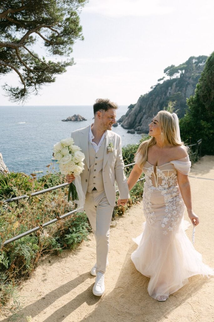 wedding in costa brava, raquel pires