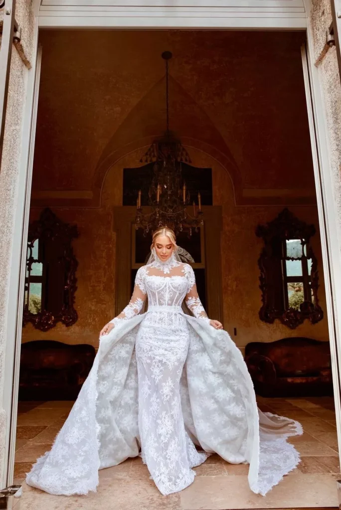 Taylor Ward Wedding How to Style Multiple Dresses on Your Wedding