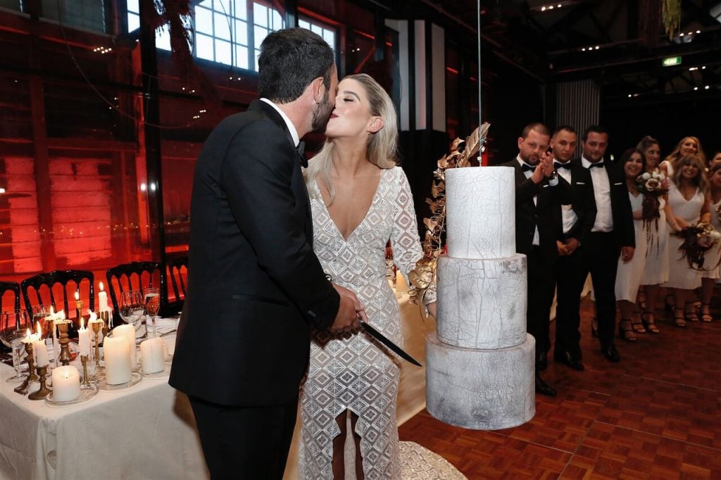 gold themed wedding