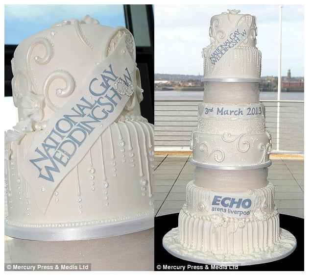 National Gay Wedding Show 52 million cake