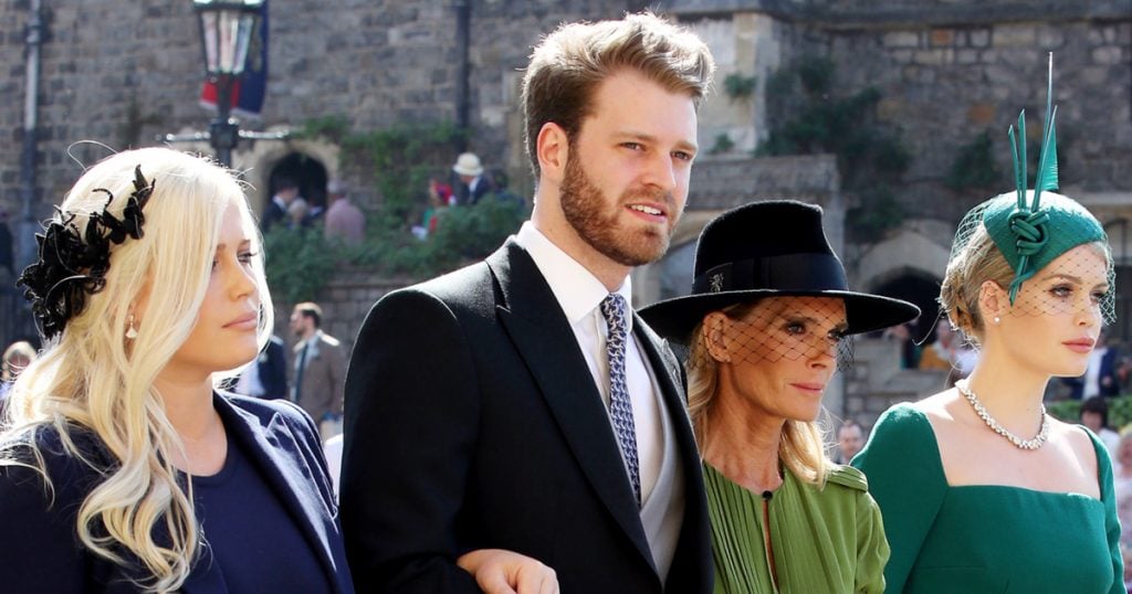Louis Spencer at Royal Wedding