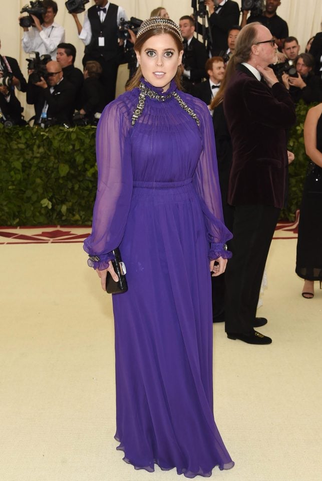 princess beatrice met gala