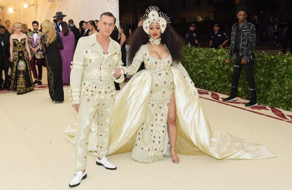 cardi b met gala 2018