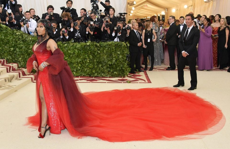 nicki minaj met gala 2018