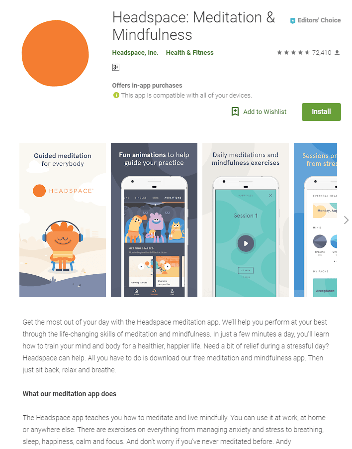 headspace app