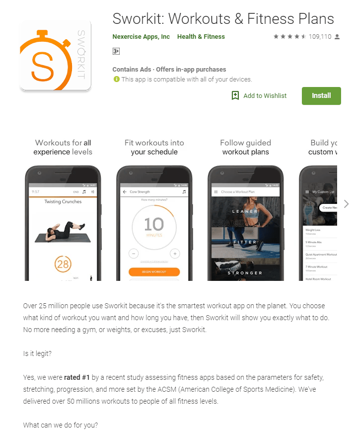 sworkit