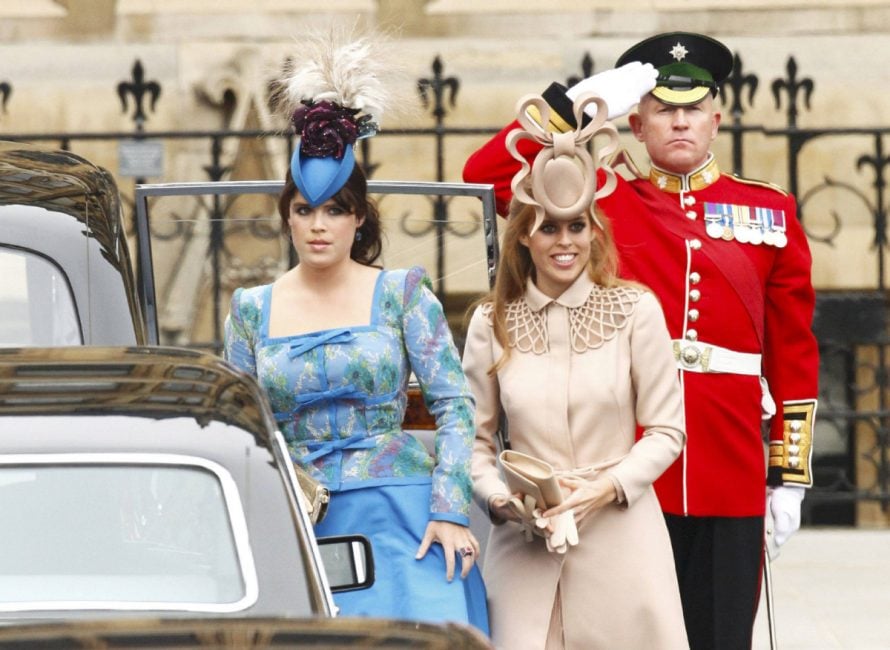 princesses beatrice and eugenie hats