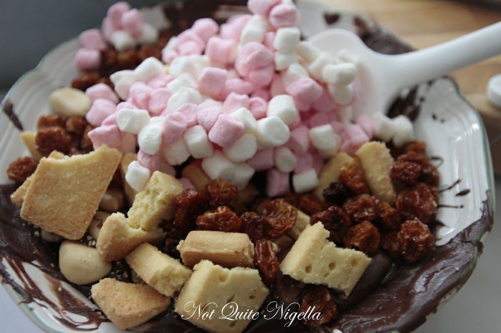 not quite nigella rocky road