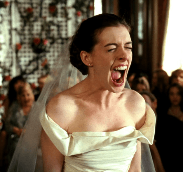 Anne Hathaway Bride Wars Angry