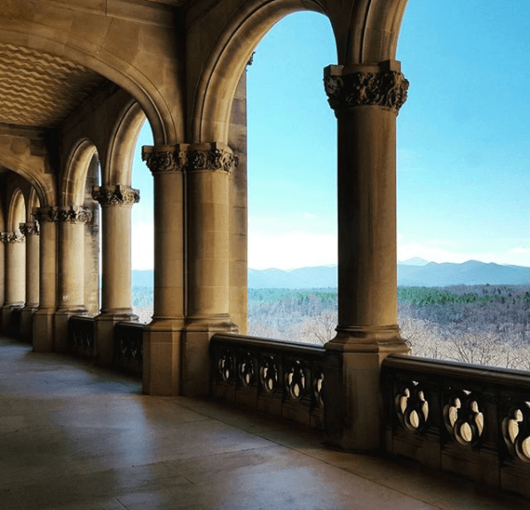 Biltmore estate balcony