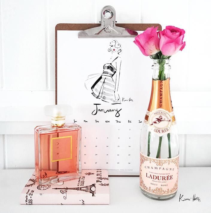 Image result for kerrie hess champagne bottle