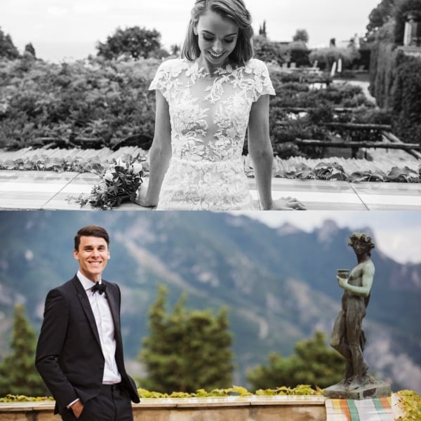 Real Wedding A romantic wedding in Italy