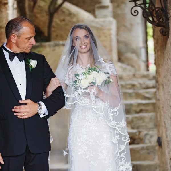 Real Wedding A romantic wedding in Italy