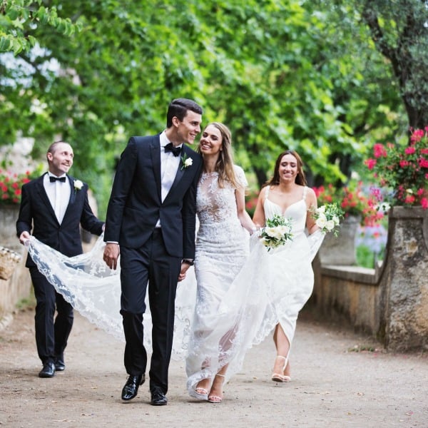Real Wedding A romantic wedding in Italy