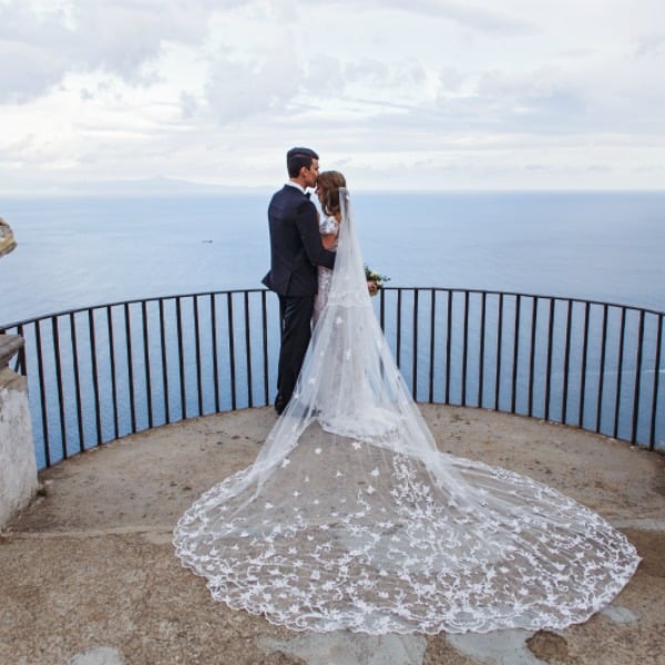Real Wedding A romantic wedding in Italy