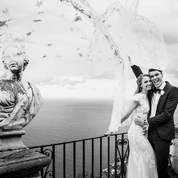 Real Wedding A romantic wedding in Italy