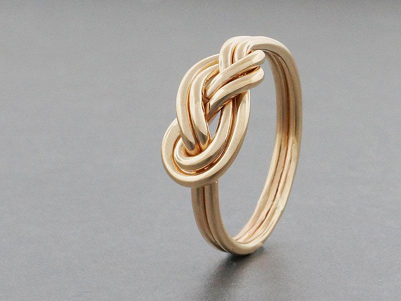 knot engagement ring 