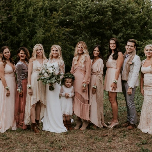 boho country wedding 