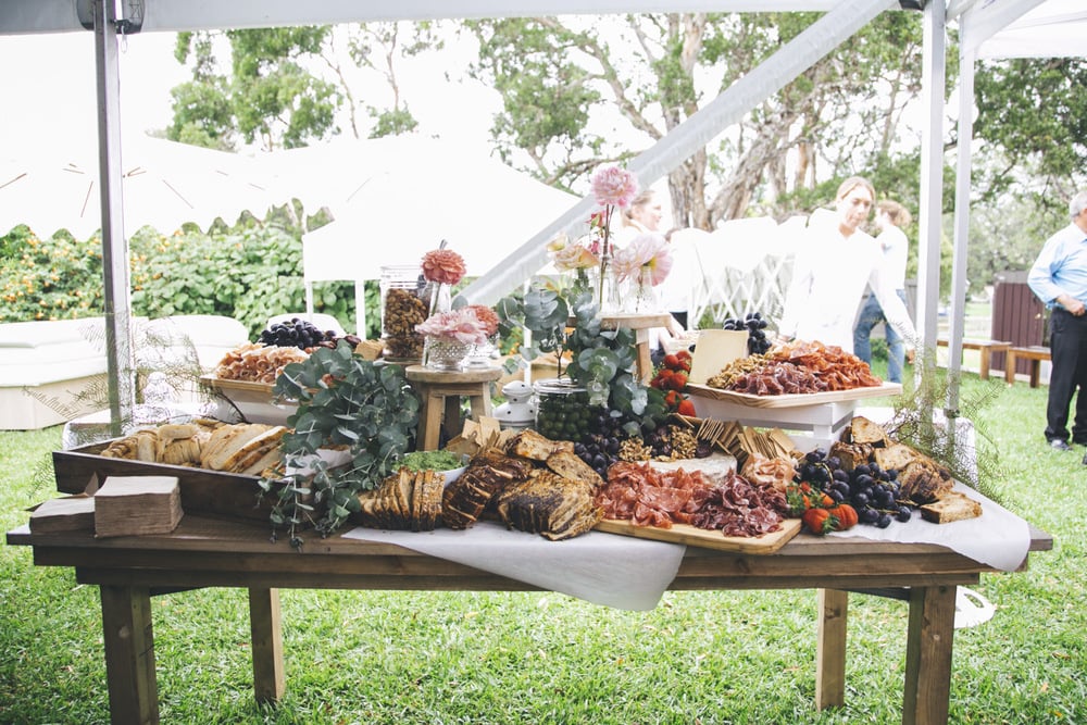 grazing table wedding 