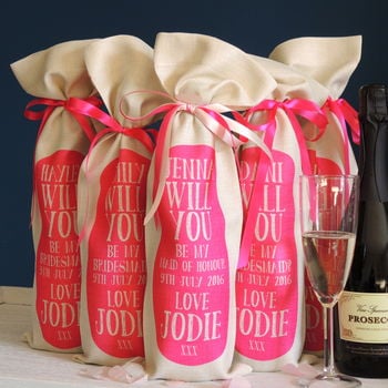 be my bridesmaid tote bag 
