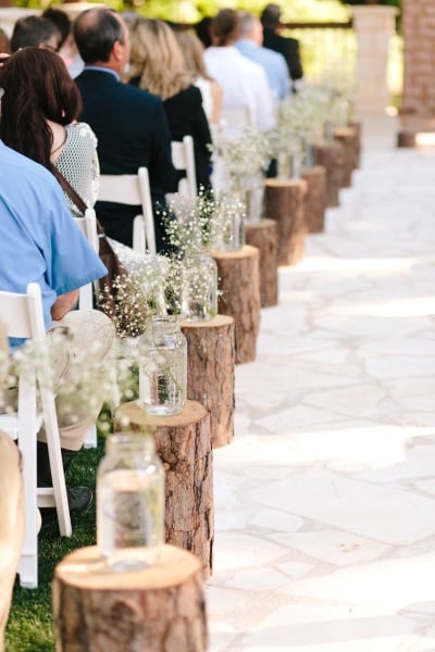 wedding aisle decoration 