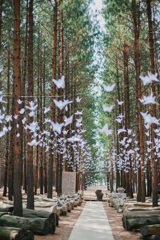 wedding aisle decorations 