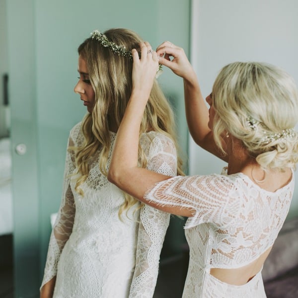 boho beach wedding 