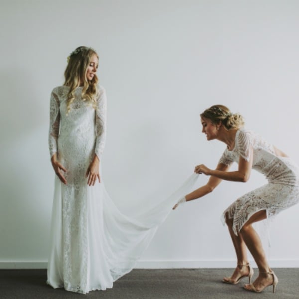 boho beach wedding 