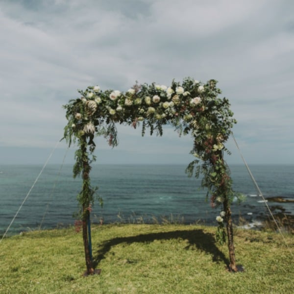 boho beach wedding 