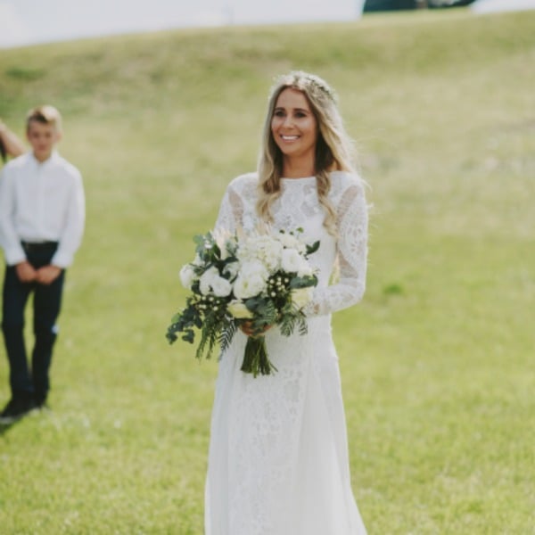 boho beach wedding 