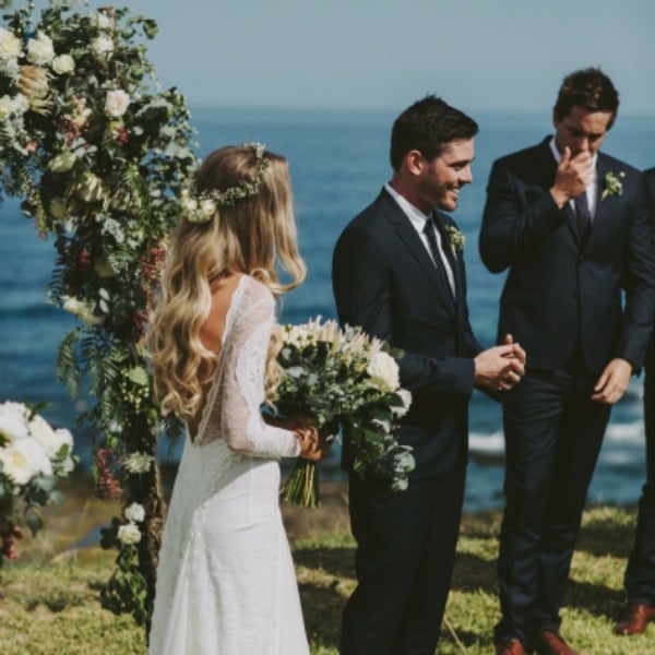 boho beach wedding 