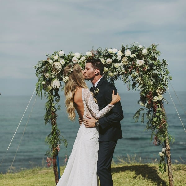 boho beach wedding 