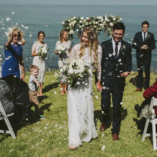 boho beach wedding 