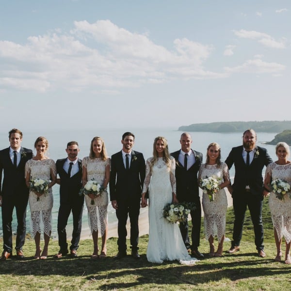 boho beach wedding 