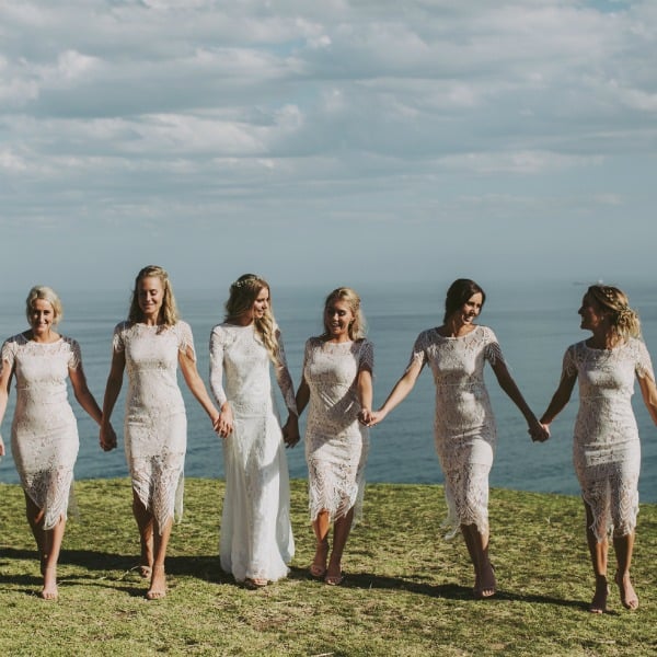 boho beach wedding 