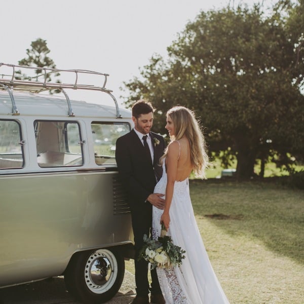 boho beach wedding 