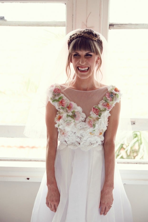 floral wedding dresses