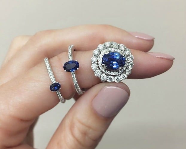 sapphire engagement ring