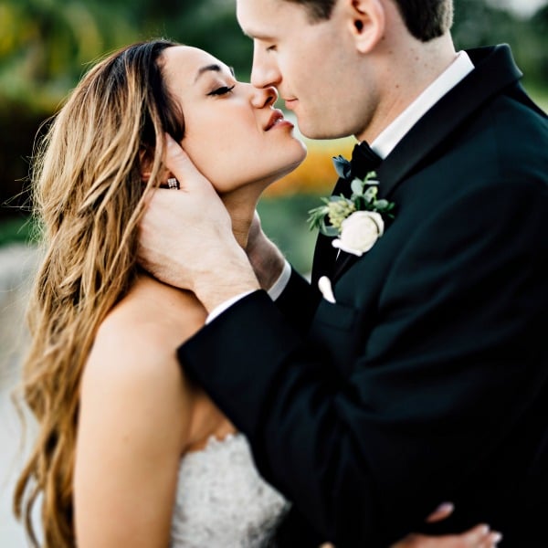 Romantic garden wedding with boho vibe
