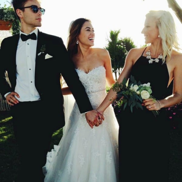 Romantic garden wedding with boho vibe