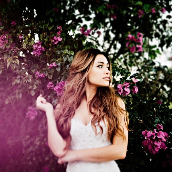Romantic garden wedding with boho vibe