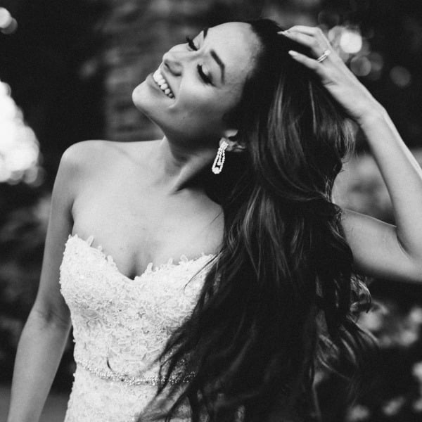 Romantic garden wedding with boho vibe