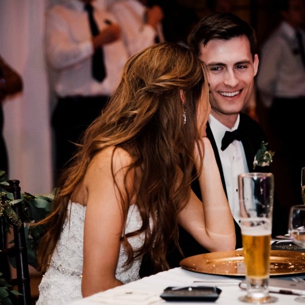 Romantic garden wedding with boho vibe