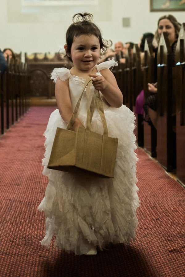 Flowergirl in Dollcake dress