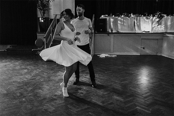 modern fun first wedding dance