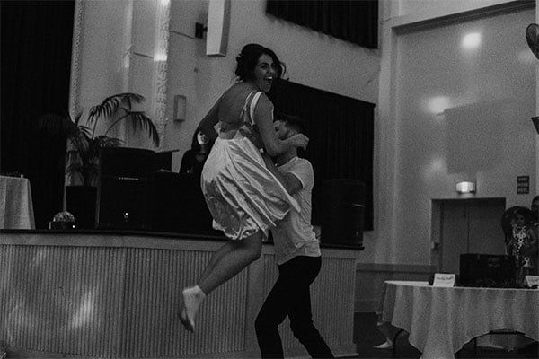modern fun first wedding dance